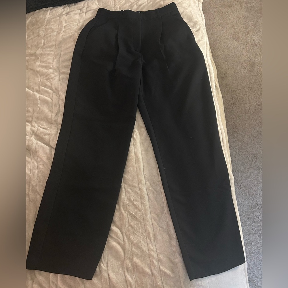 Black Abercrombie curve love pants